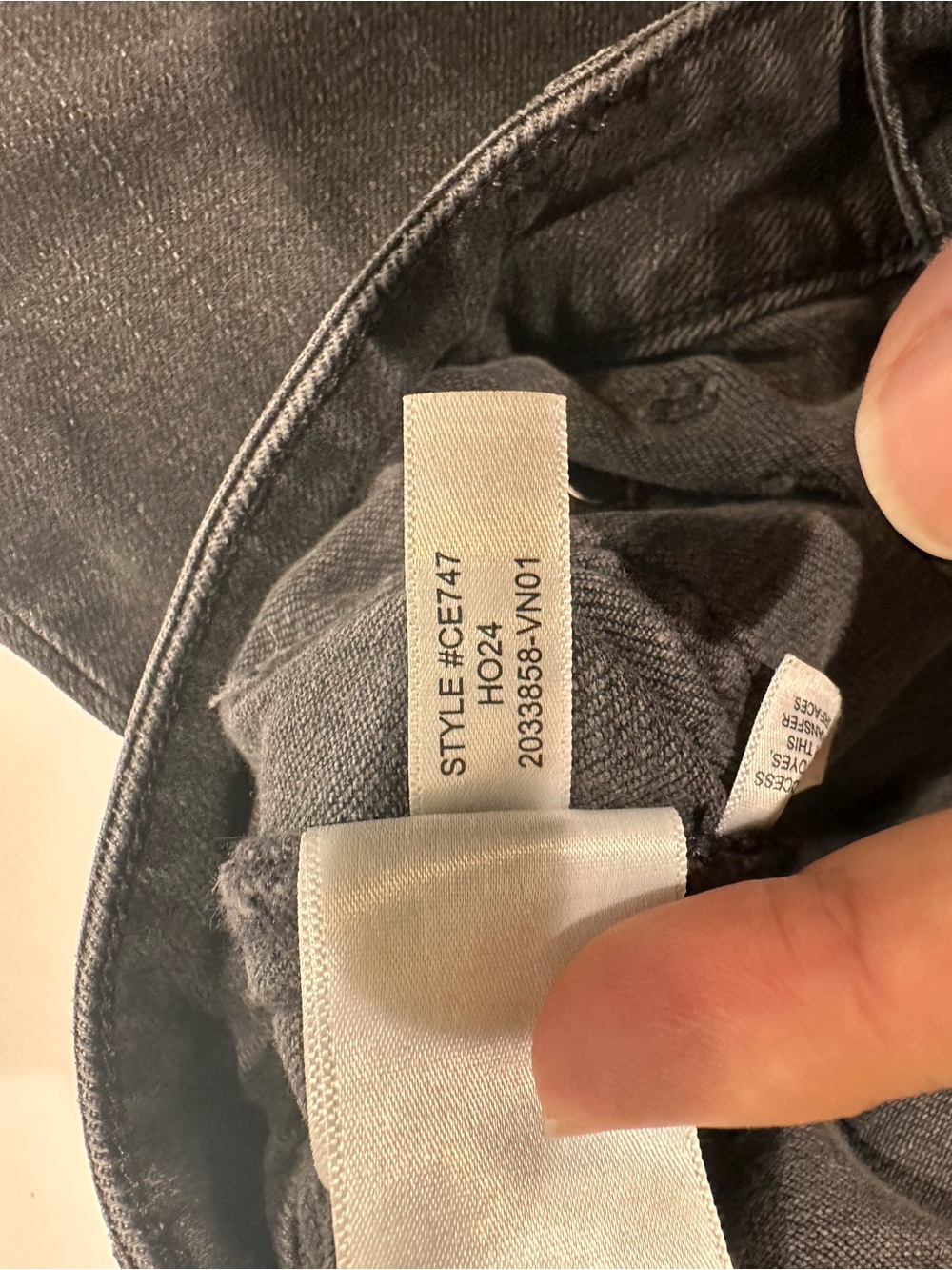 J. Crew Sailor denim trouser in 1996 semi-stretch size 31 - Picture 12 of 14